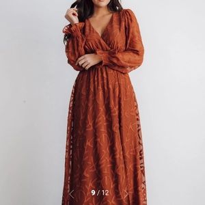 Baltic Born Bridget Textured Maxi Dress Boho